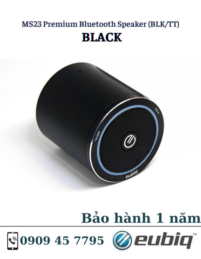 Loa Eubiq-Bluetooth-Speaker  Màu đen